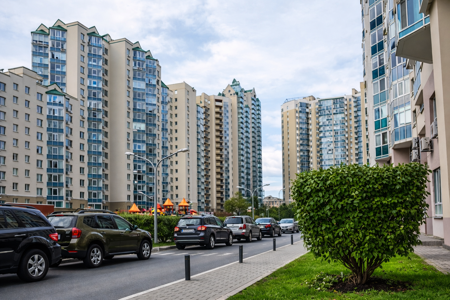 Панель управления системой Наш Двор